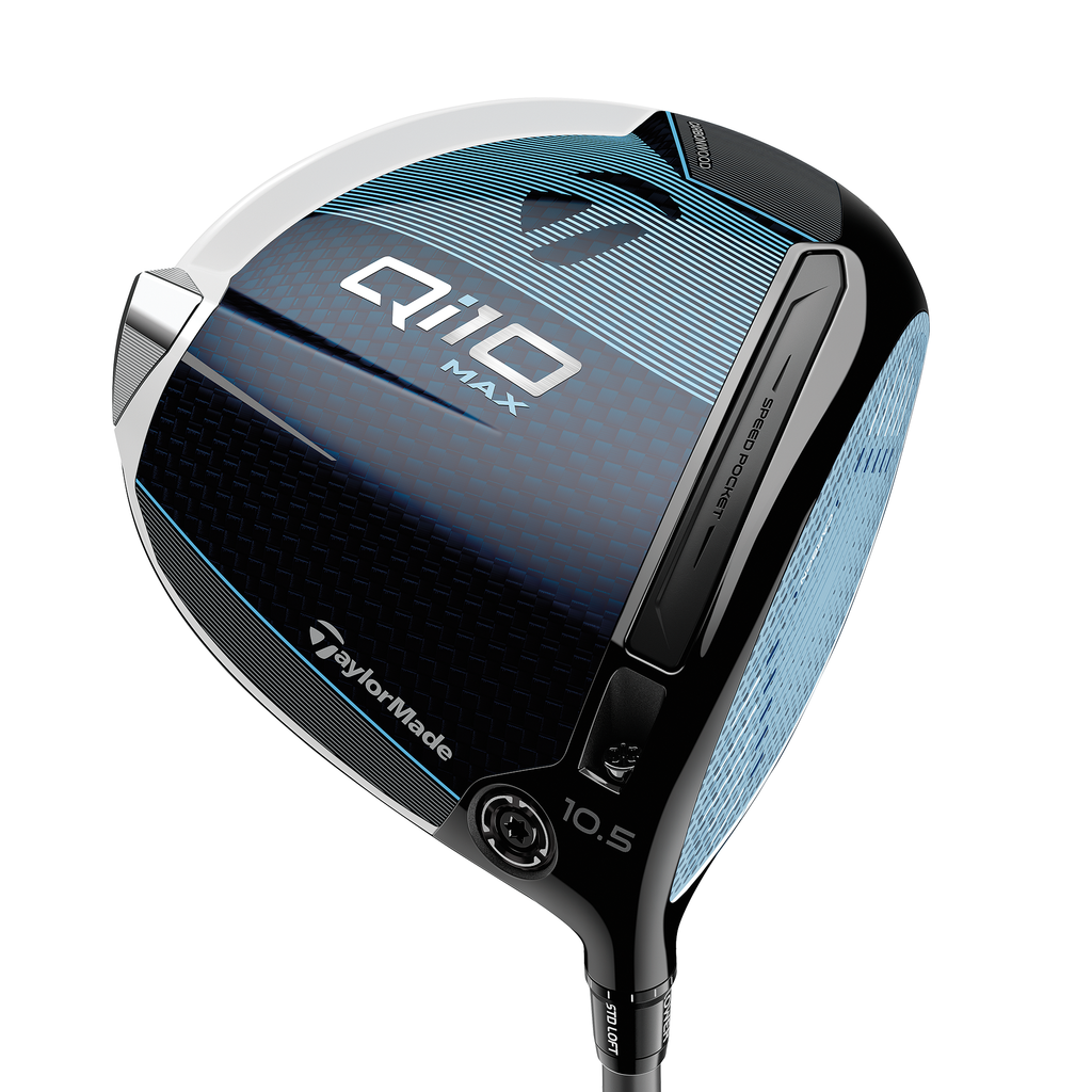 TaylorMade Qi10 Max Designer Series Driver - Blue– Replay Golf