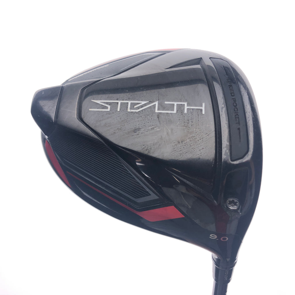 Used TaylorMade Stealth Driver / 9.0 Degrees / Stiff Flex