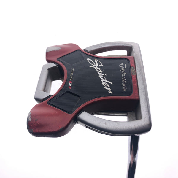 Used TaylorMade Spider Tour Platinum Putter / 34.5 Inches