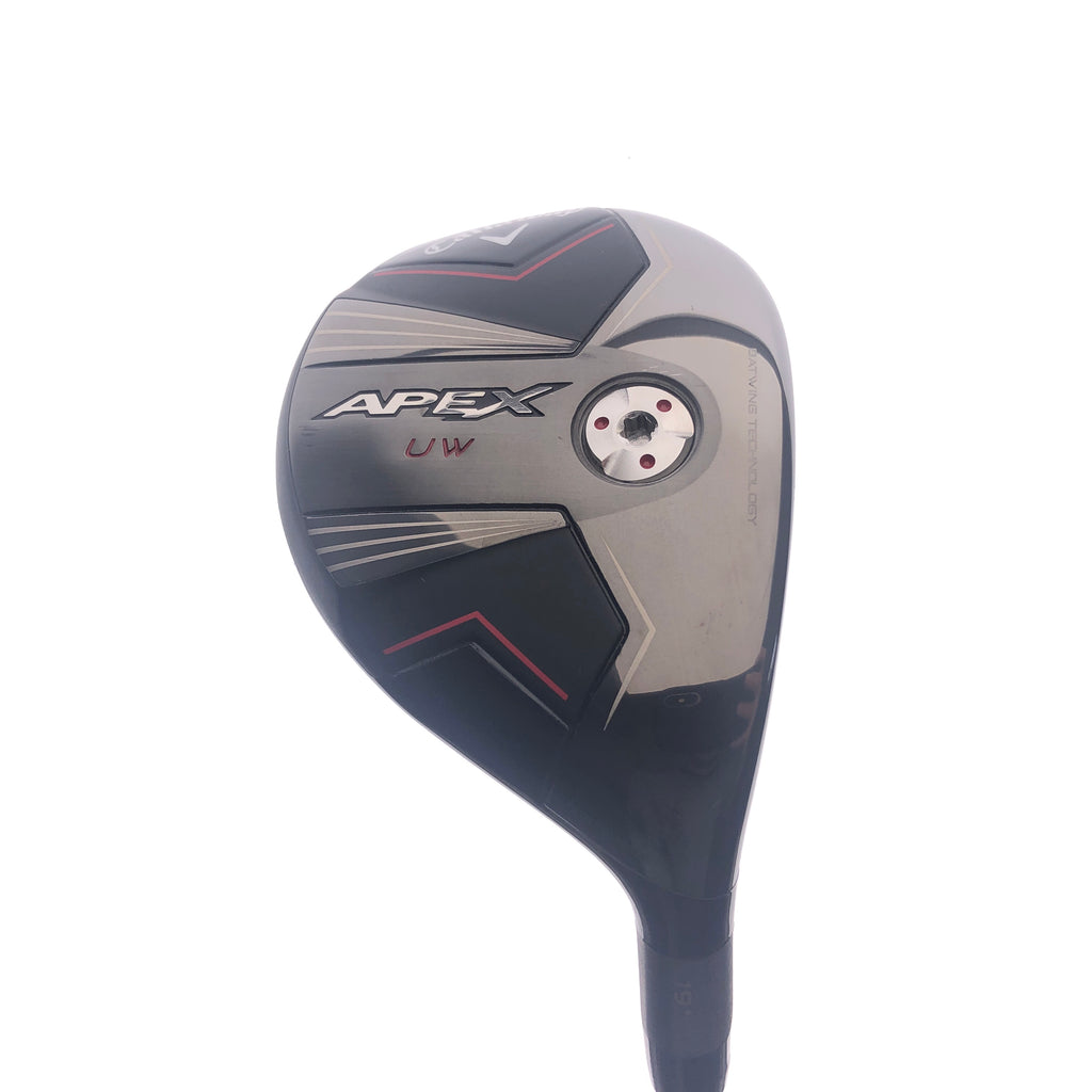 Used Callaway Apex UW 24 3 Hybrid / 19 Degrees / Stiff Flex