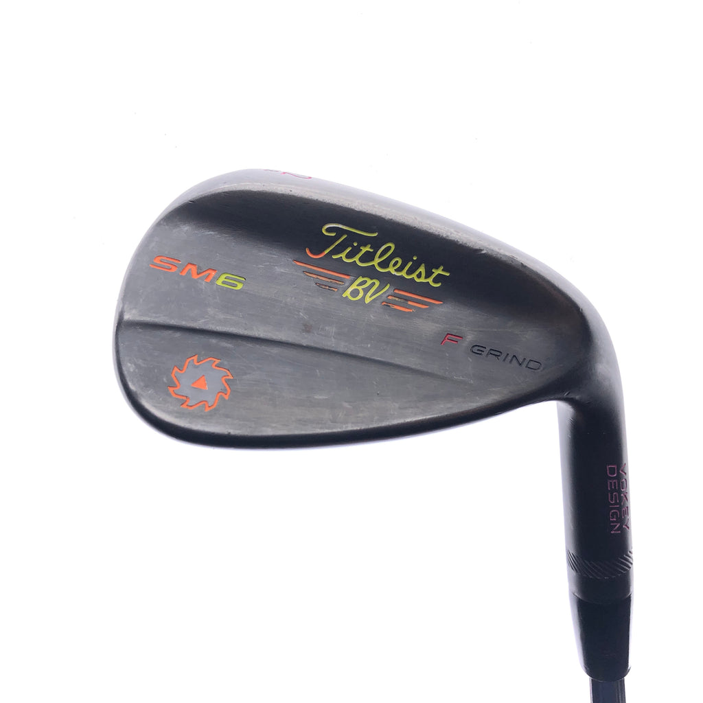 Used Titleist Vokey SM6 Steel Grey Approach Wedge / 52.0 Degrees / Wedge  Flex