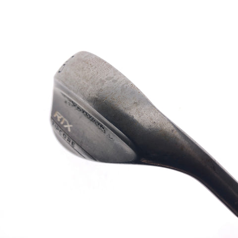 Used Cleveland RTX ZipCore Raw Lob Wedge / 60.0 Degrees / Stiff Flex - Replay Golf 