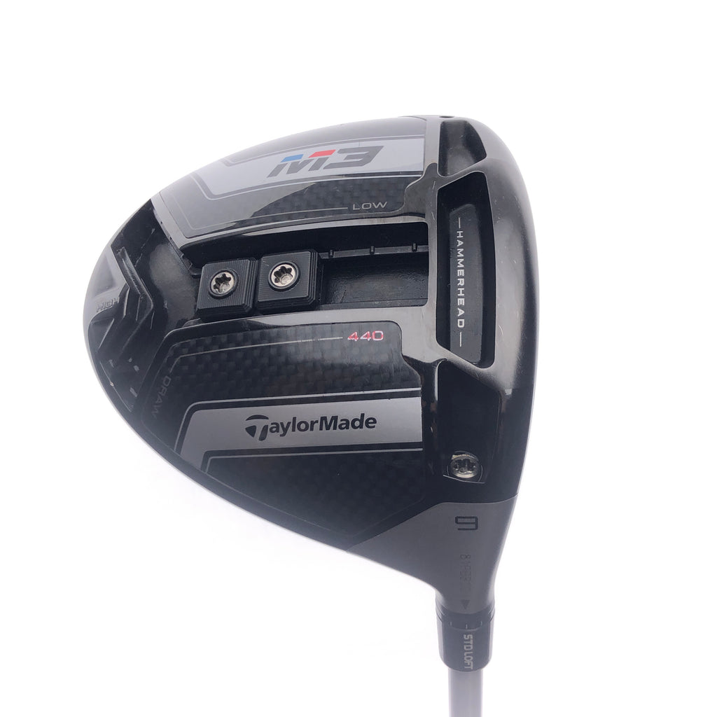 Used TOUR ISSUE TaylorMade M3 440 Driver / 9.0 Degrees / Stiff Flex |  Replay Golf