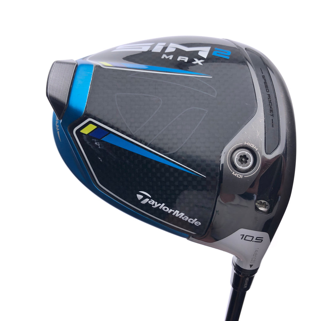 Used TaylorMade Sim2 Max Driver / 10.5 Degrees / X-Stiff Flex 