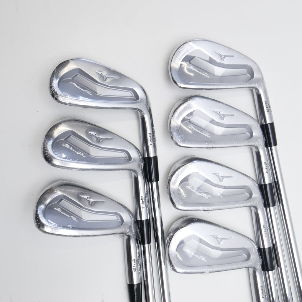 NEW Mizuno Pro 243 Iron Set 4 PW Stiff Flex Replay Golf