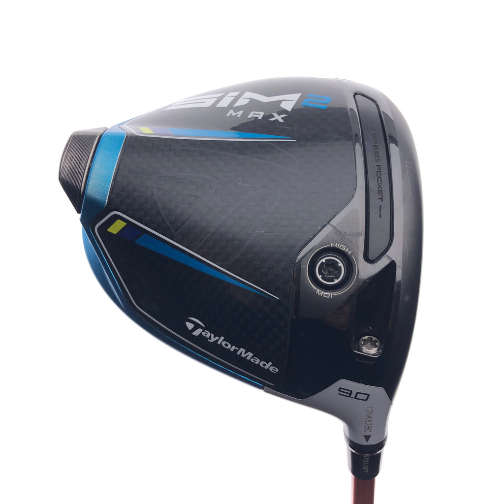 Used TaylorMade Sim2 Max Driver / 9.0 Degrees / Tour AD DI-6S 