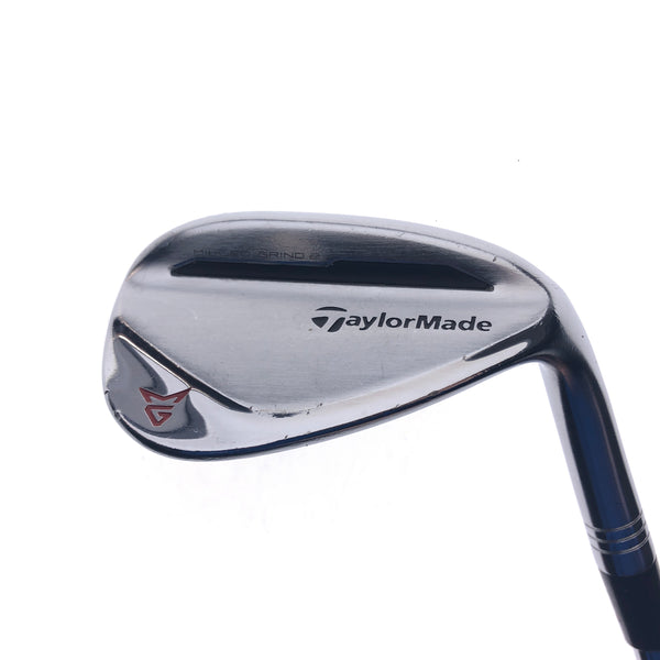 Used TaylorMade Milled Grind 2 Chrome Sand Wedge / 56.0 Degrees / Stiff Flex