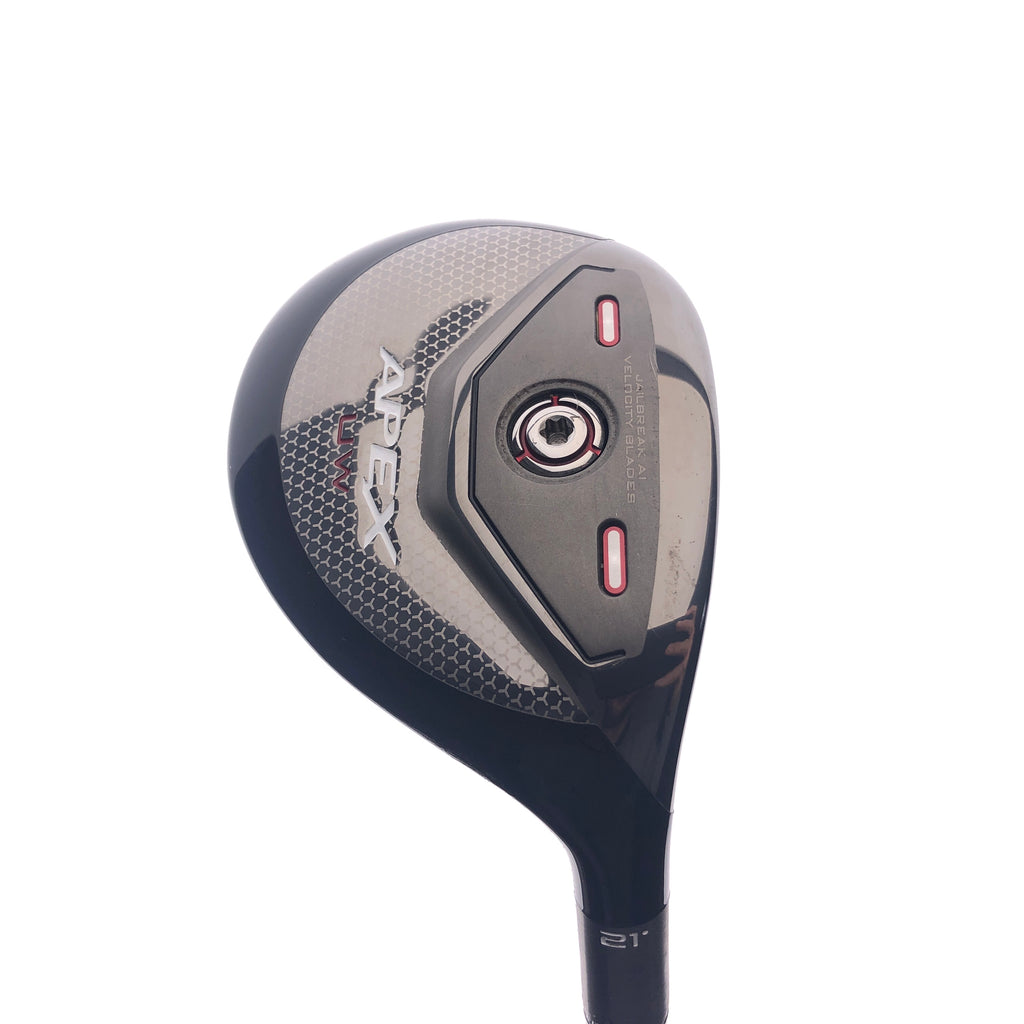 Used Callaway Apex UW 2022 4 Hybrid / 21 Degrees / X-Stiff Flex 