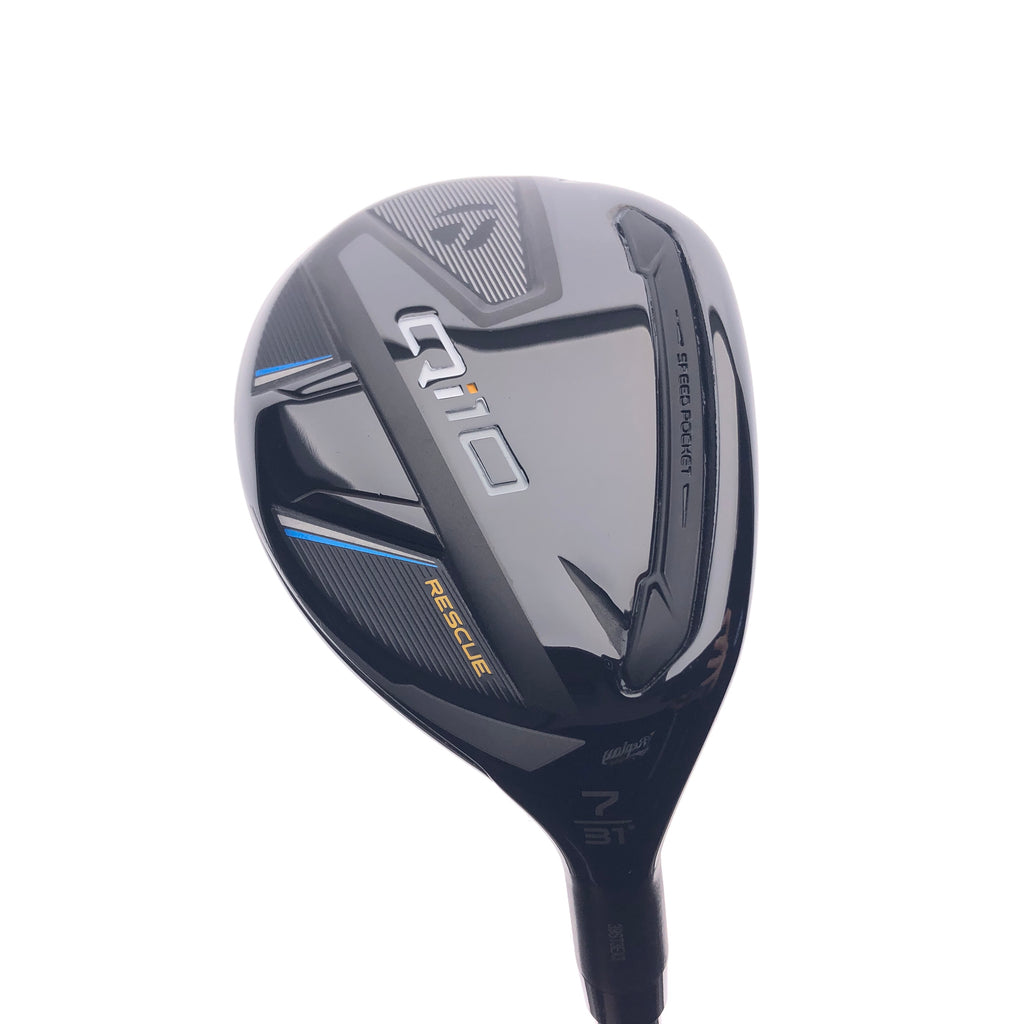 NEW TaylorMade Qi10 7 Hybrid / 31 Degrees / A Flex | Replay Golf