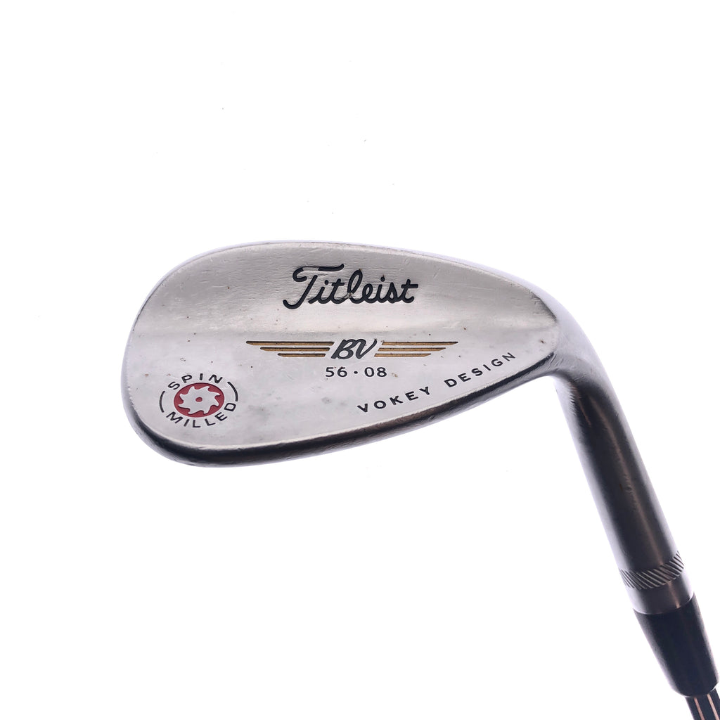 Used Titleist Vokey Spin Milled Red Sand Wedge Degrees Wedge Flex