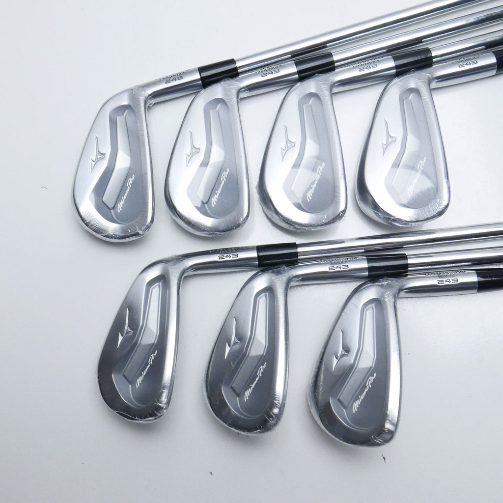 NEW Mizuno Pro 243 Iron Set / 4 - PW / Stiff Flex– Replay Golf