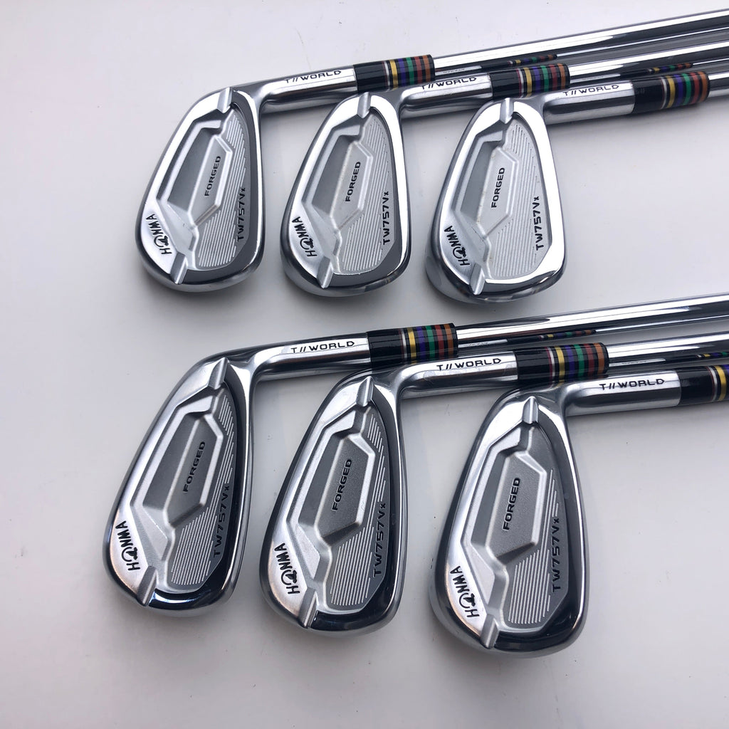 Used Honma TW 757VX Iron Set / 5 - PW / X-Stiff Flex– Replay Golf