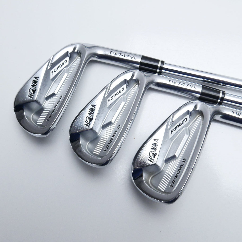 Used Honma TW747 VX Iron Set / 4 - PW / Stiff Flex | Replay Golf
