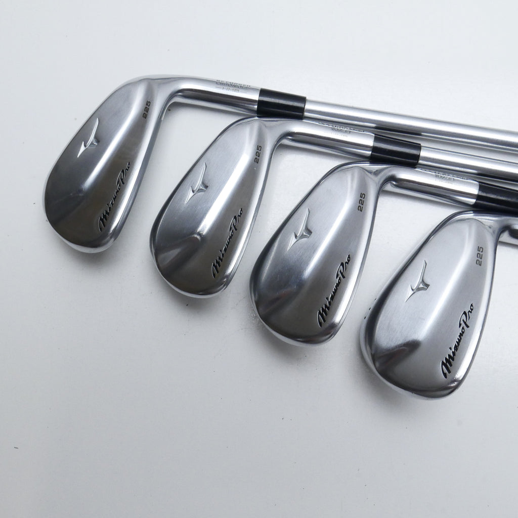 Used Mizuno Pro 225 Iron Set PW GW Stiff Flex