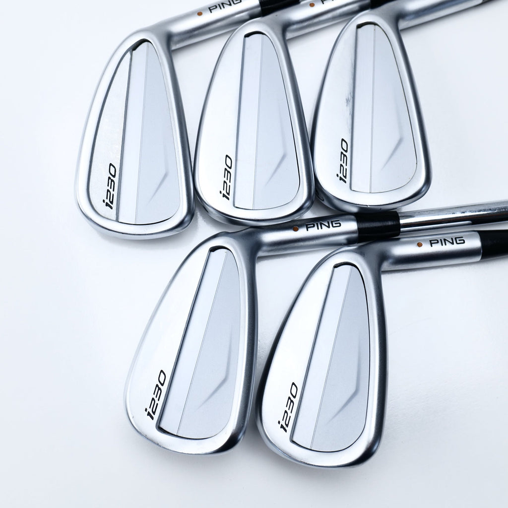 Set Fers Ping I230 5-PW Flex Rigide Acier Droitier Tres Bon Etat