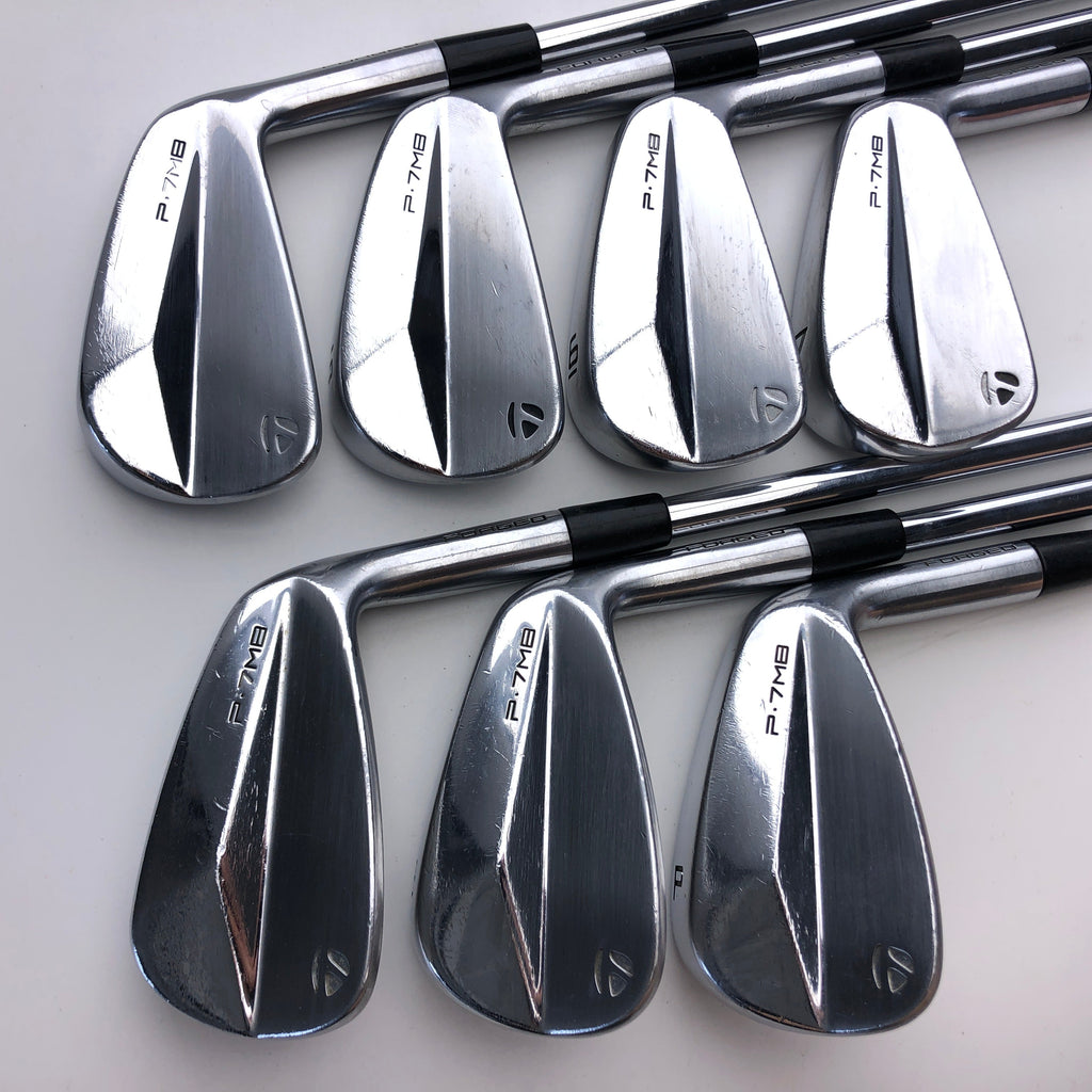 Used TaylorMade P7MB 2020 Iron Set PW X-Stiff Flex