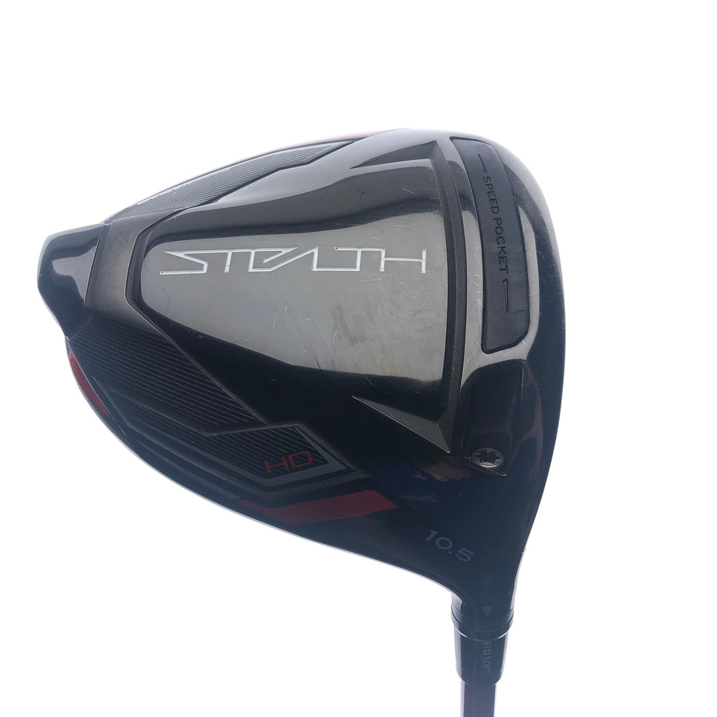Used TaylorMade Stealth HD Driver / 10.5 Degrees / Regular Flex 