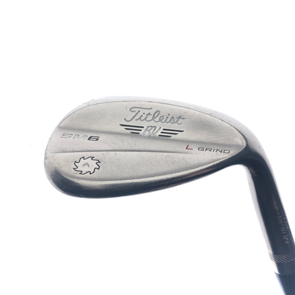 Used Titleist Vokey SM6 Steel Grey Lob Wedge Degrees