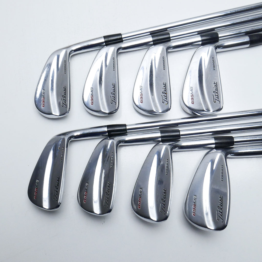 Used Titleist 695 MB Forged Iron Set / 3 - PW / Regular Flex | Replay Golf