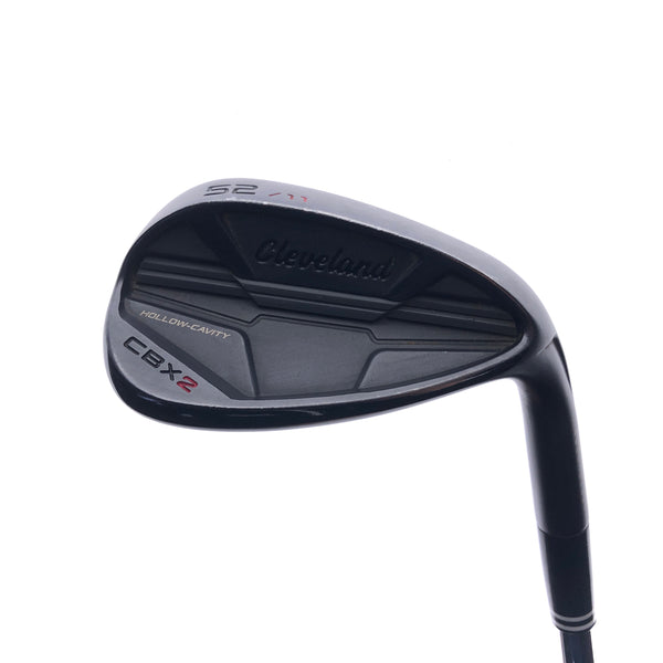Used Cleveland CBX 2 Black Satin Gap Wedge / 52.0 Degrees / Regular Flex - Replay Golf 