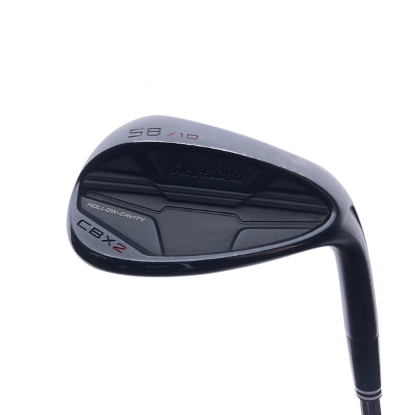 Used Cleveland CBX 2 Black Satin Lob Wedge / 58.0 Degrees / Regular Flex - Replay Golf 