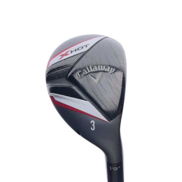 Used Callaway X Hot 19 3 Hybrid / 19 Degrees / Regular Flex - Replay Golf 