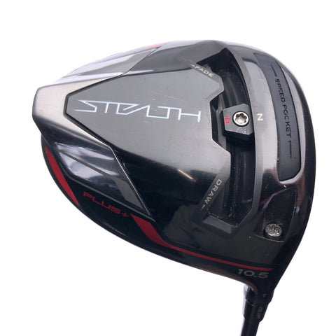 Used TaylorMade Stealth Plus Driver / 10.5 Degrees / A Flex - Replay Golf 