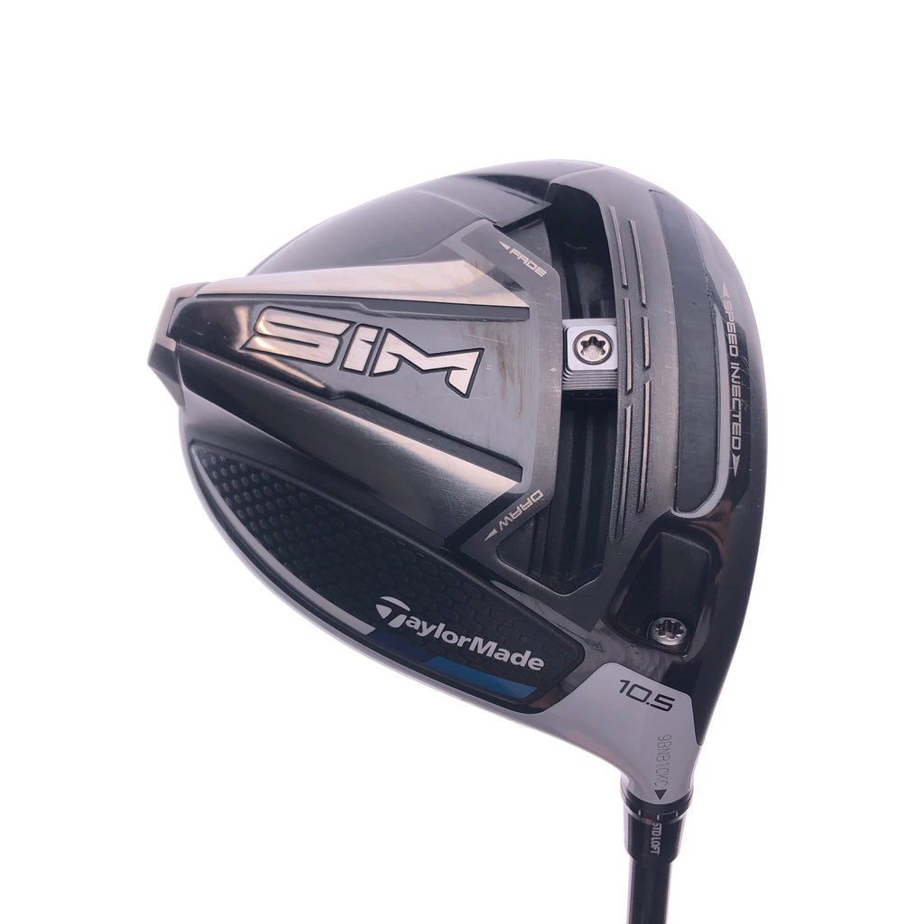 Used TaylorMade SIM Driver / 10.5 Degrees / Stiff Flex