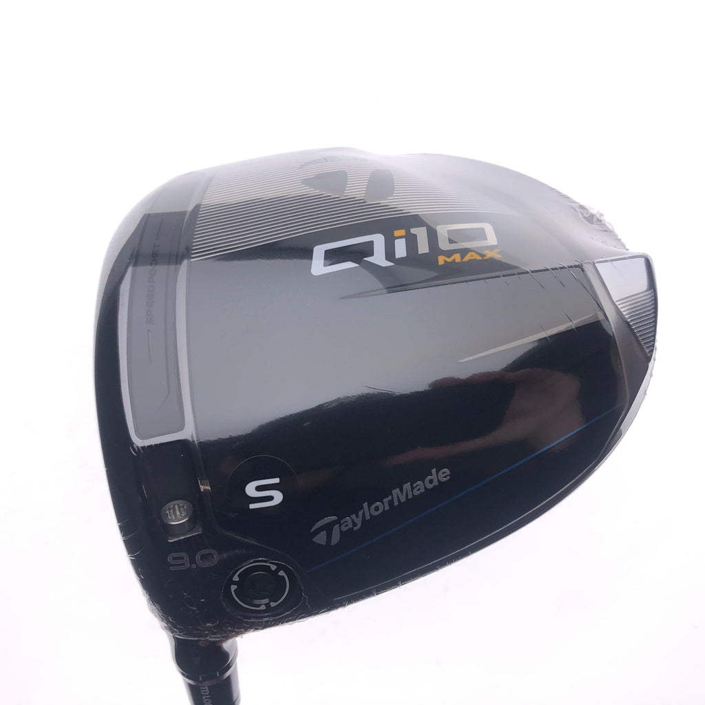 NEW TaylorMade Qi10 Max Driver / 9.0 Degrees / Stiff Flex / Left