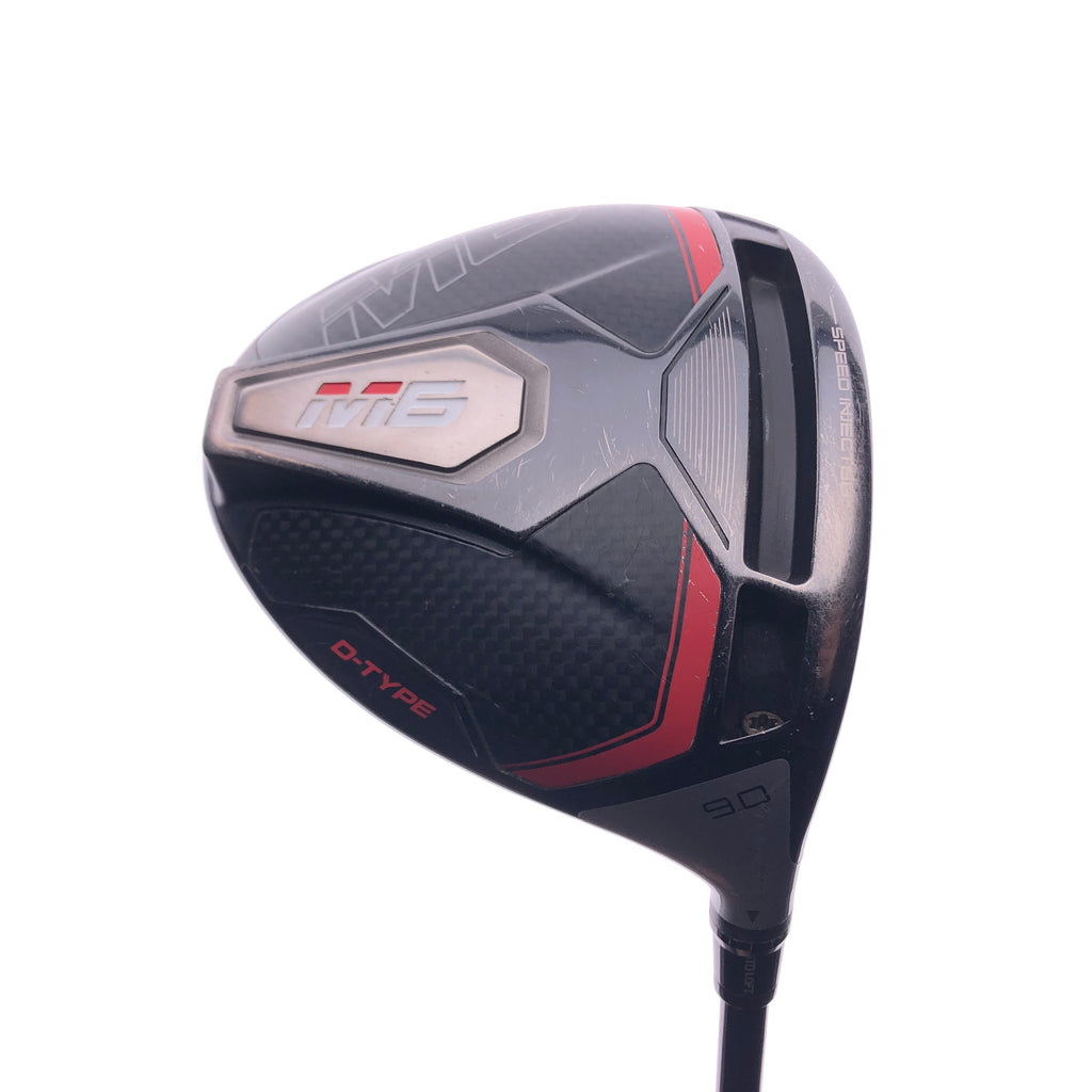 Used TaylorMade M6 D-Type Driver / 9.0 Degrees / Stiff Flex