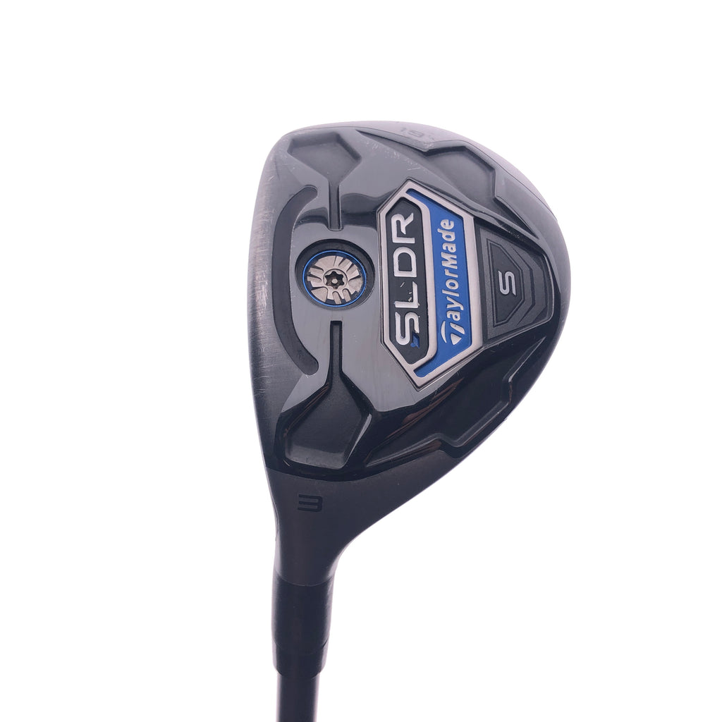 Used TaylorMade SLDR S 3 Hybrid / 19 Degrees / Regular Flex / Left