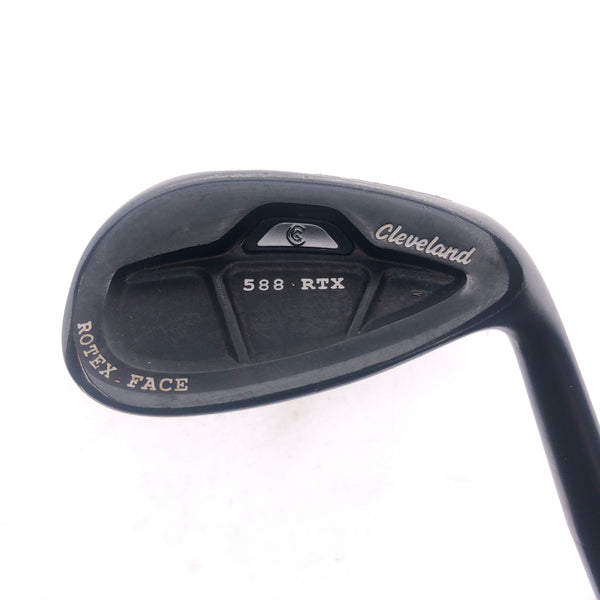 Used Cleveland 588 RTX CB Black Pearl Gap Wedge / 52.0 Degrees / Wedge Flex - Replay Golf 