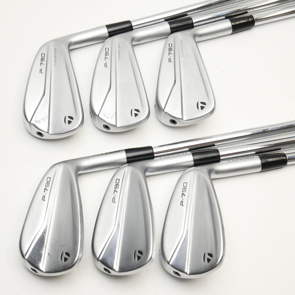 Used TaylorMade P790 2021 Iron Set / 5 - PW / Stiff Flex