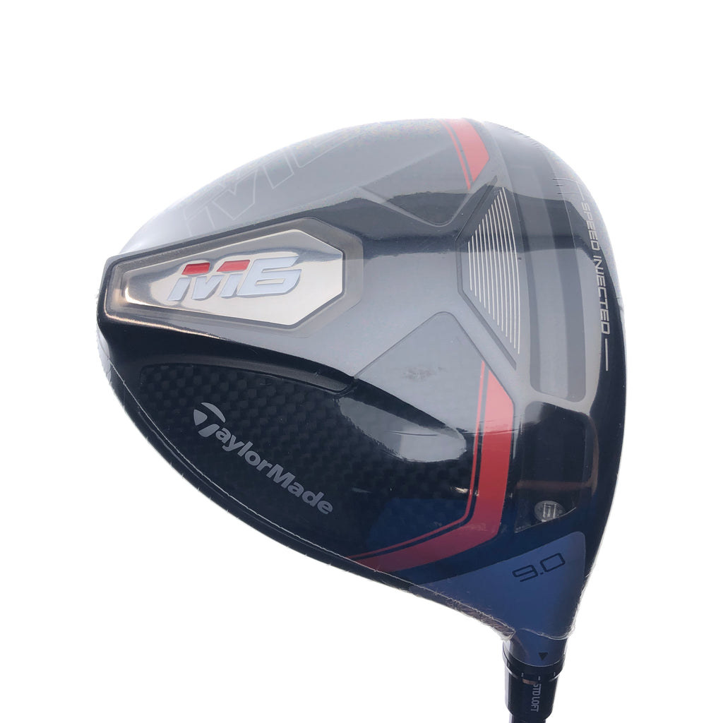 NEW TaylorMade M6 Driver / 9.0 Degrees / Atmos Black Stiff Flex