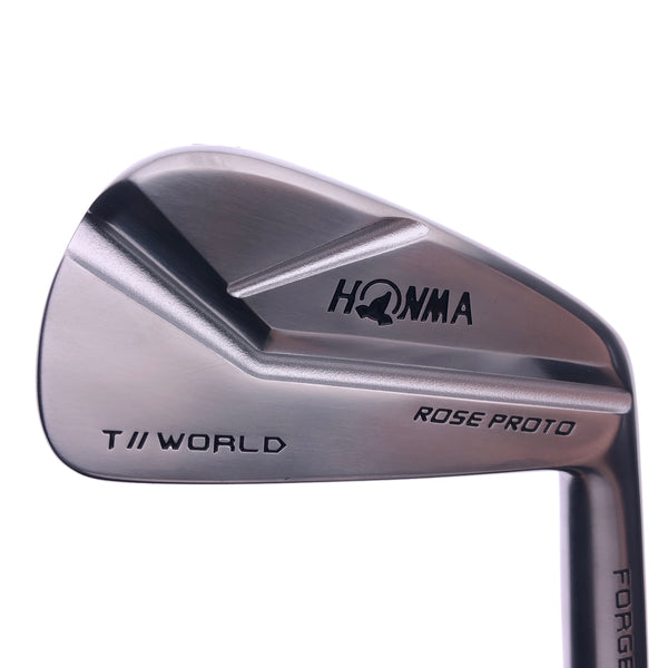 Used Honma TW Rose Proto 4 Iron / 24.0 Degrees / Stiff Flex - Replay Golf 