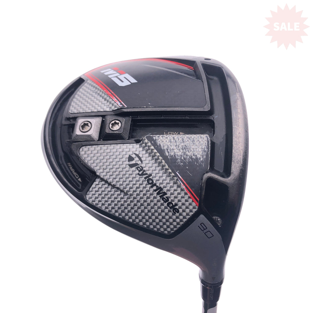 TaylorMade M5 Driver / 9.0 Degrees / Aldila Rogue 9.9.5 65 X-Stiff