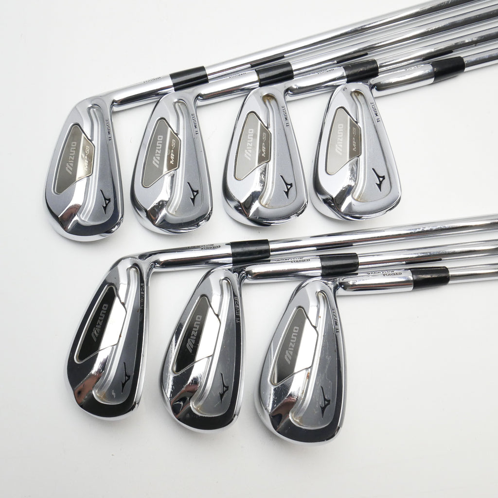 Mizuno mp 59 iron hot sale set