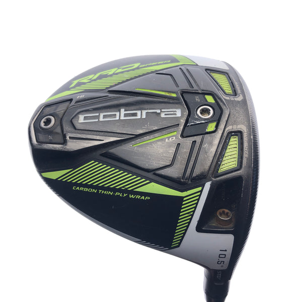 Used Cobra King Radspeed Driver / 10.5 Degrees / Regular Flex - Replay Golf 