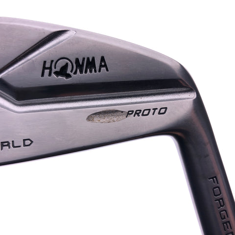 Used Honma TW Rose Proto 4 Iron / 24.0 Degrees / X-Stiff Flex - Replay Golf 