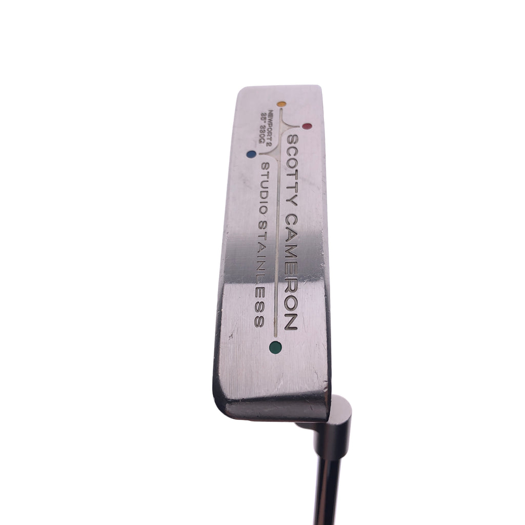 Used Scotty Cameron Studio Stainless Newport 2 Putter / 35.0