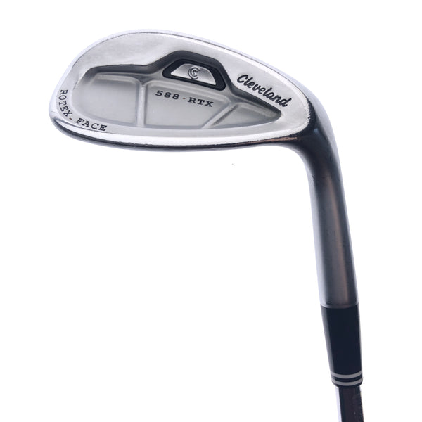 Used Cleveland 588 RTX CB Satin Chrome Gap Wedge / 52.0 Degrees / Wedge Flex - Replay Golf 