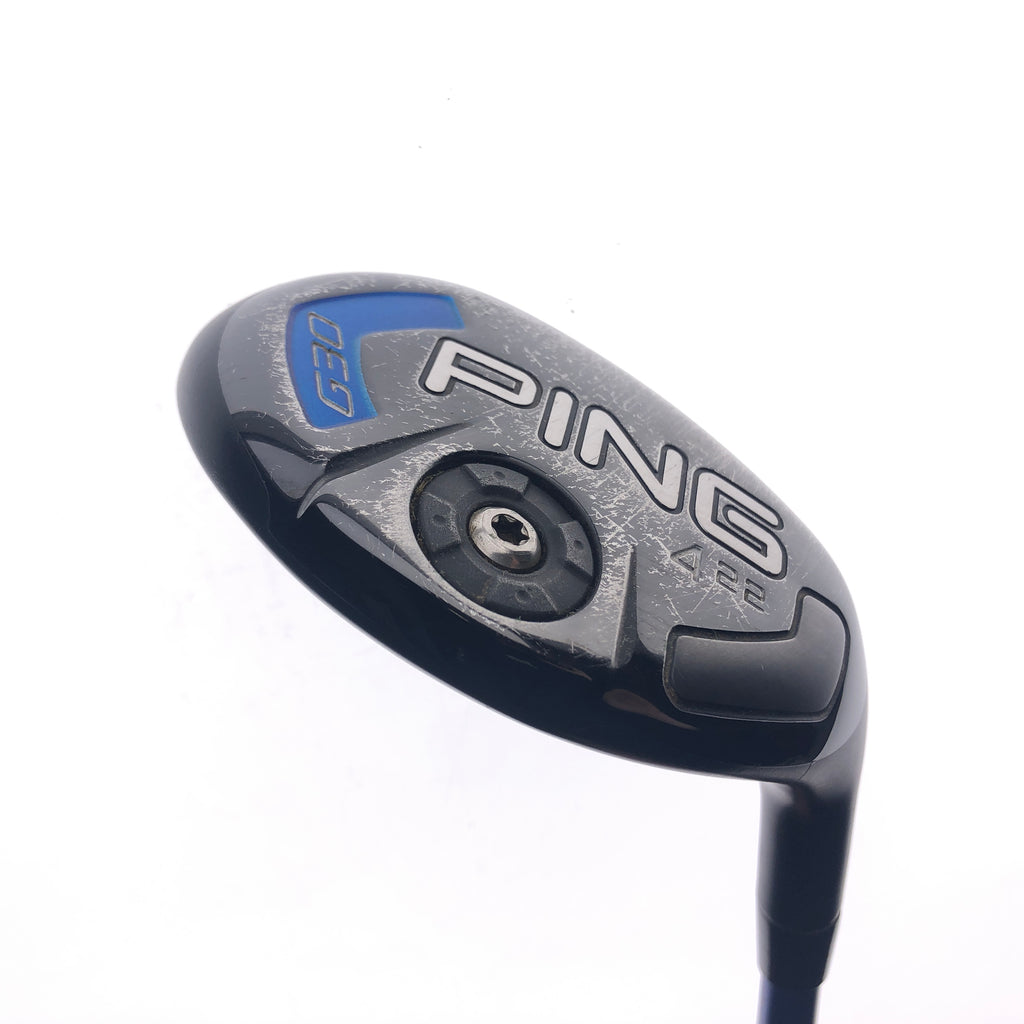 Used Ping G30 4 Hybrid / 22 Degrees / Regular Flex