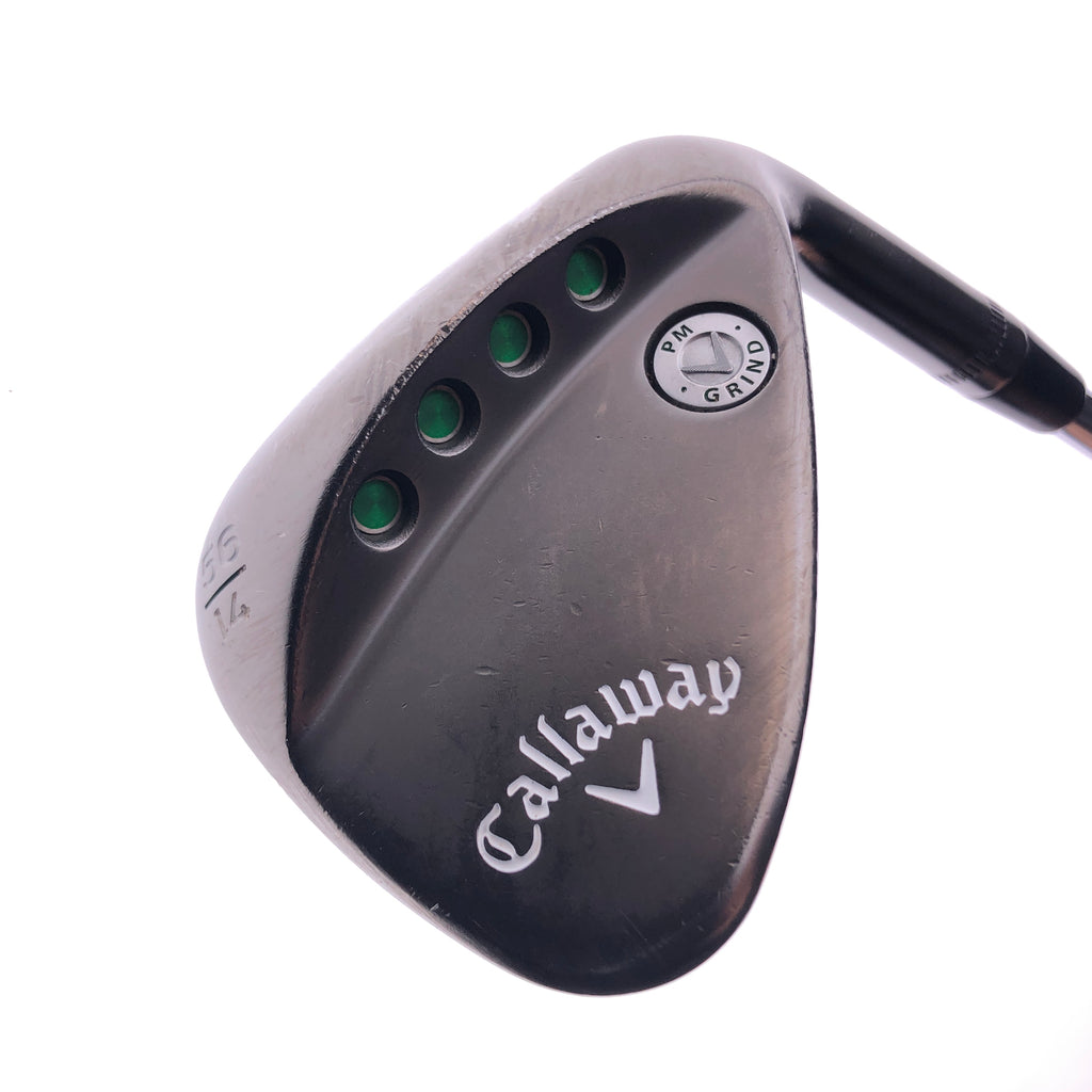 Used Callaway Mack Daddy PM Grind 19 Sand Wedge / 56.0 Degrees / Wedge Flex