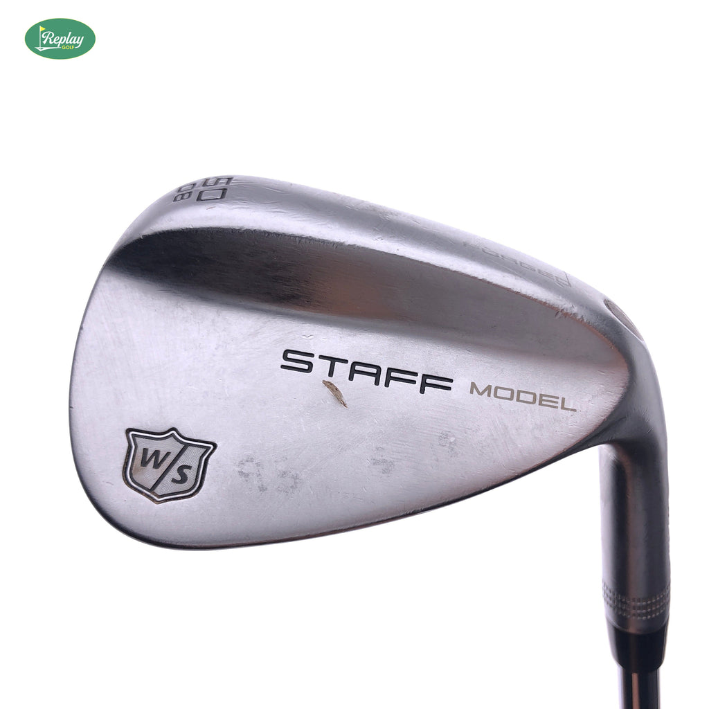 Used Wilson Staff Model Gap Wedge 50 Degrees KBS Tour-V 130 X-Stiff  Flex Replay Golf