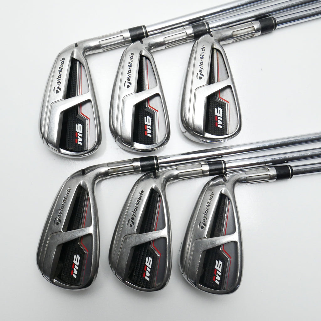 Used TaylorMade M6 Iron Set / 5 - PW / Regular Flex | Replay Golf