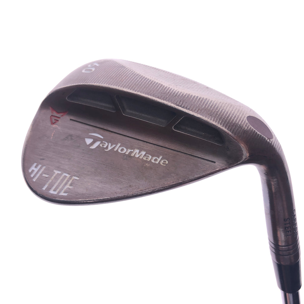 Used TaylorMade Milled Grind HI-TOE Lob Wedge / 60.0 Degrees / Wedge Flex