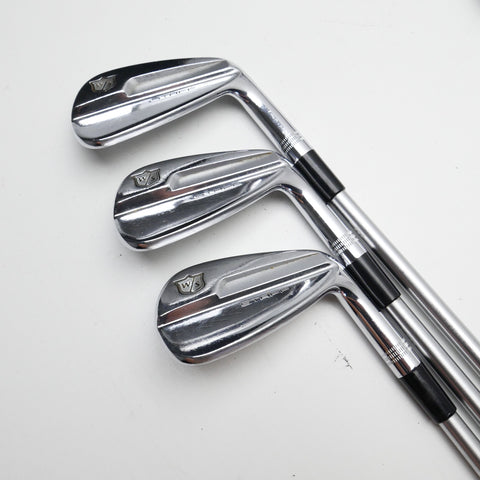 Used Wilson Staff Model Blade Iron Set / 5 - PW / Stiff Flex - Replay Golf 