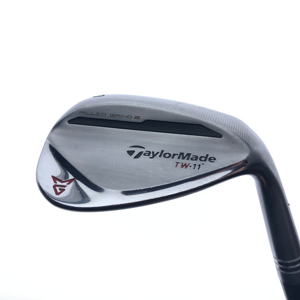 Used TaylorMade Milled Grind 2 TW Lob Wedge / 60.0 Degrees / Stiff Flex - Replay Golf 