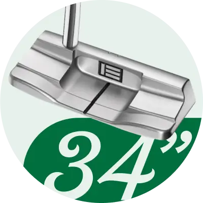 34 Inch Golf Putters
