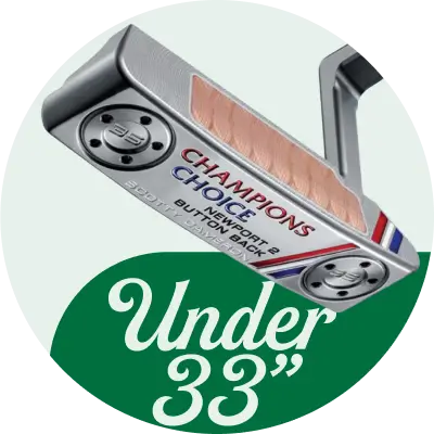Shorter Golf Putters Under 33 Inches